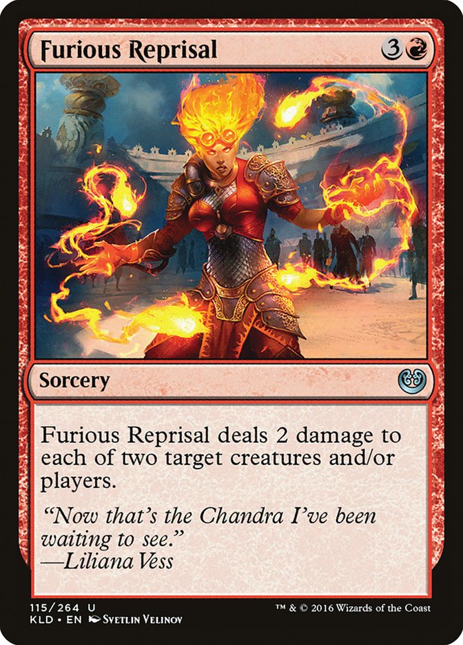 Furious Reprisal [Kaladesh] | Good Games Adelaide SA