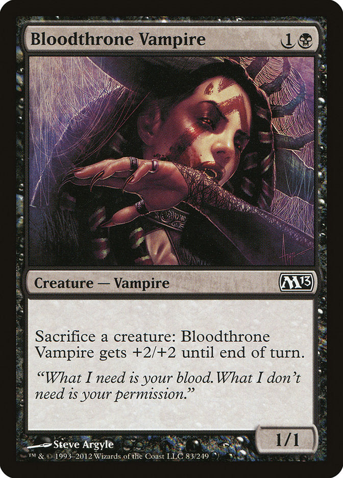Bloodthrone Vampire [Magic 2013] | Good Games Adelaide SA