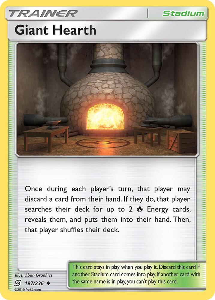 Giant Hearth 197/236 (SM - Unified Minds)  | Good Games Adelaide SA