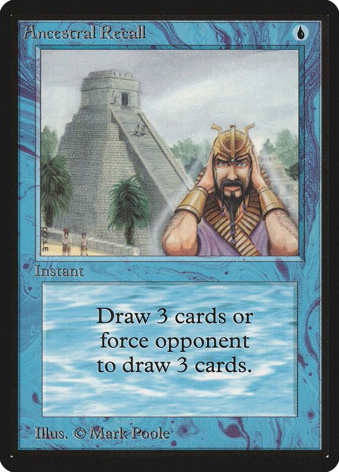Ancestral Recall  (Beta Edition)  | Good Games Adelaide SA