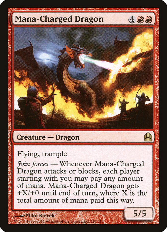 Mana-Charged Dragon [Commander 2011] | Good Games Adelaide SA