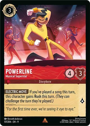 Powerline Musical Superstar 117/204 (Fabled)  - Cold Foil | Good Games Adelaide SA