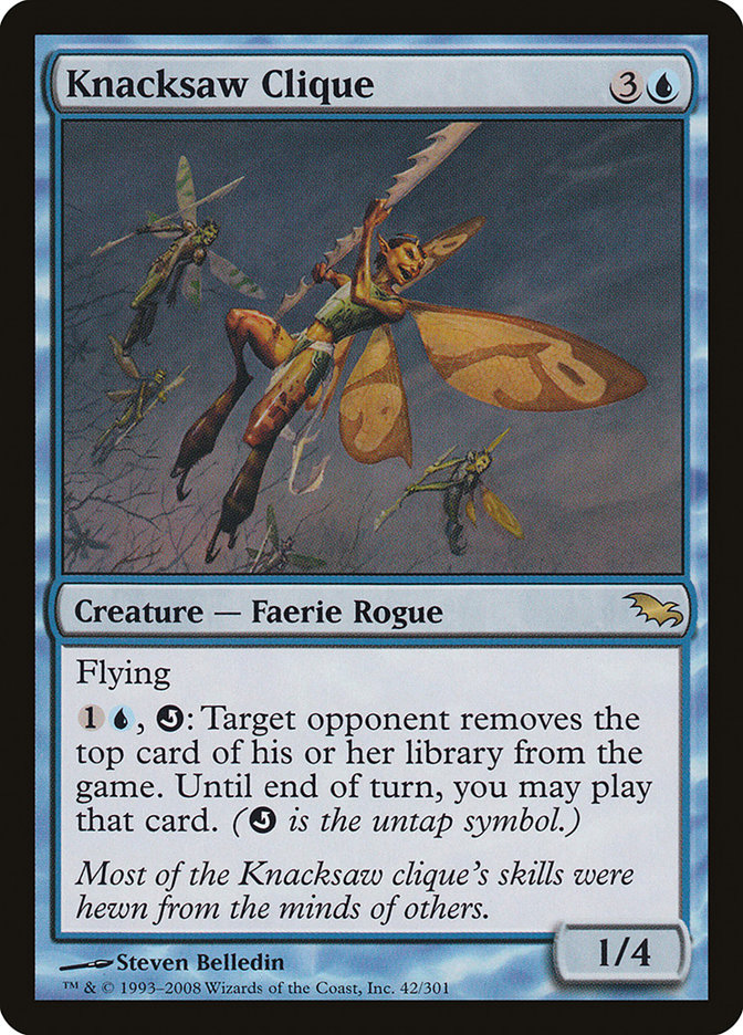 Knacksaw Clique 42 (Shadowmoor)  - Foil | Good Games Adelaide SA