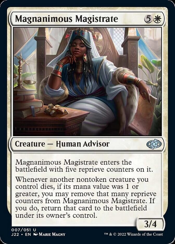 Magnanimous Magistrate [Jumpstart 2022] | Good Games Adelaide SA