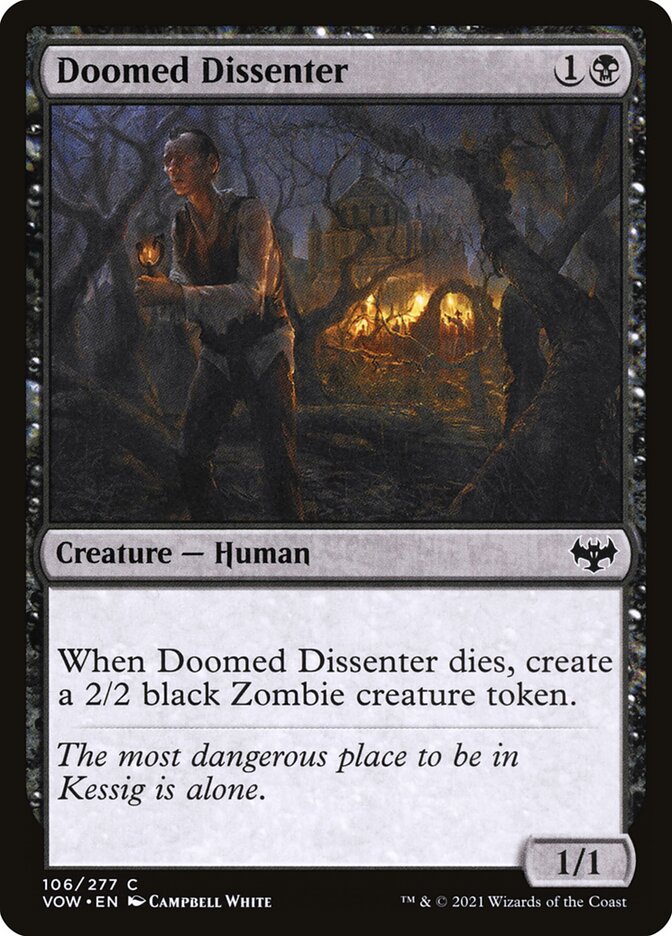 Doomed Dissenter 106 (Innistrad: Crimson Vow)  | Good Games Adelaide SA