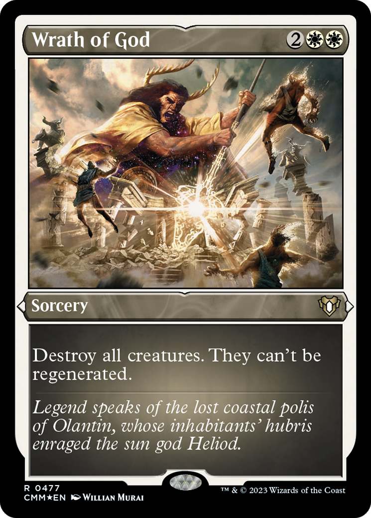 Wrath of God (Foil Etched) [Commander Masters] | Good Games Adelaide SA