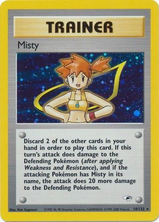 Misty (18/132) [Gym Heroes Unlimited] | Good Games Adelaide SA