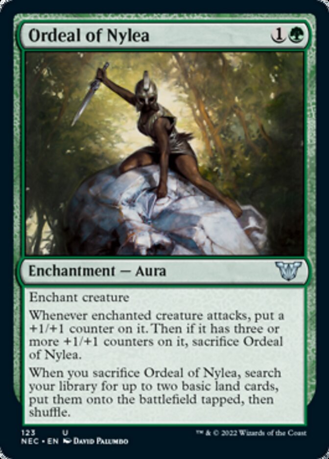 Ordeal of Nylea [Kamigawa: Neon Dynasty Commander] | Good Games Adelaide SA