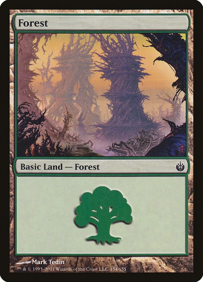 Forest 154 (Mirrodin Besieged)  | Good Games Adelaide SA