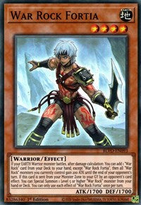 War Rock Fortia [BLVO-EN093] Super Rare | Good Games Adelaide SA