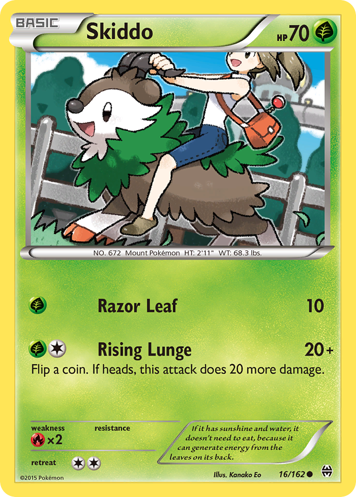Skiddo (16/162) [XY: BREAKthrough] | Good Games Adelaide SA