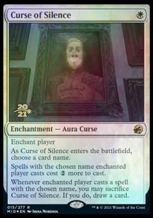 Curse of Silence [Innistrad: Midnight Hunt Prerelease Promos] | Good Games Adelaide SA