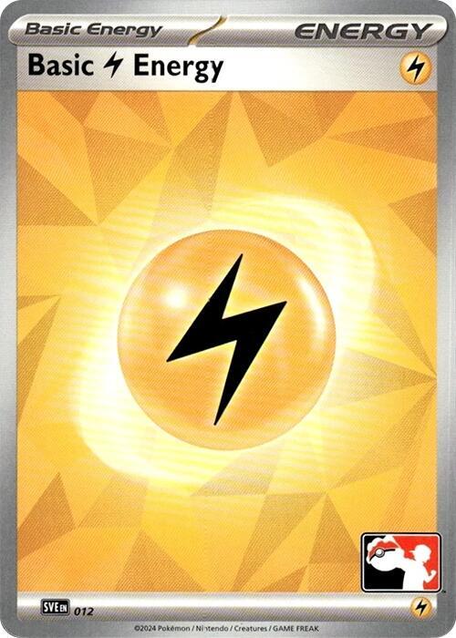 Basic Lightning Energy  (Prize Pack Series Cards)  | Good Games Adelaide SA