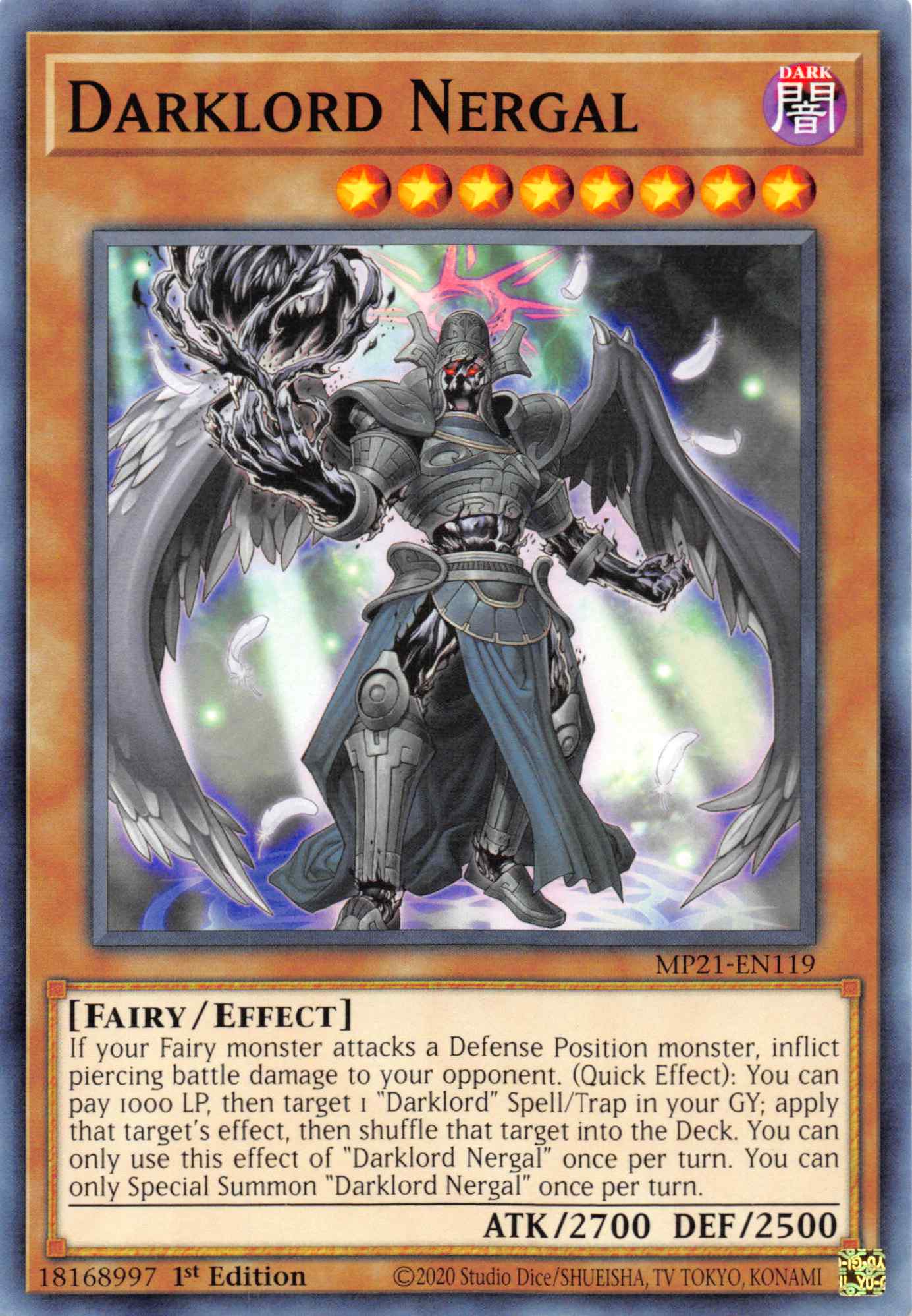 Darklord Nergal [MP21-EN119] Common | Good Games Adelaide SA