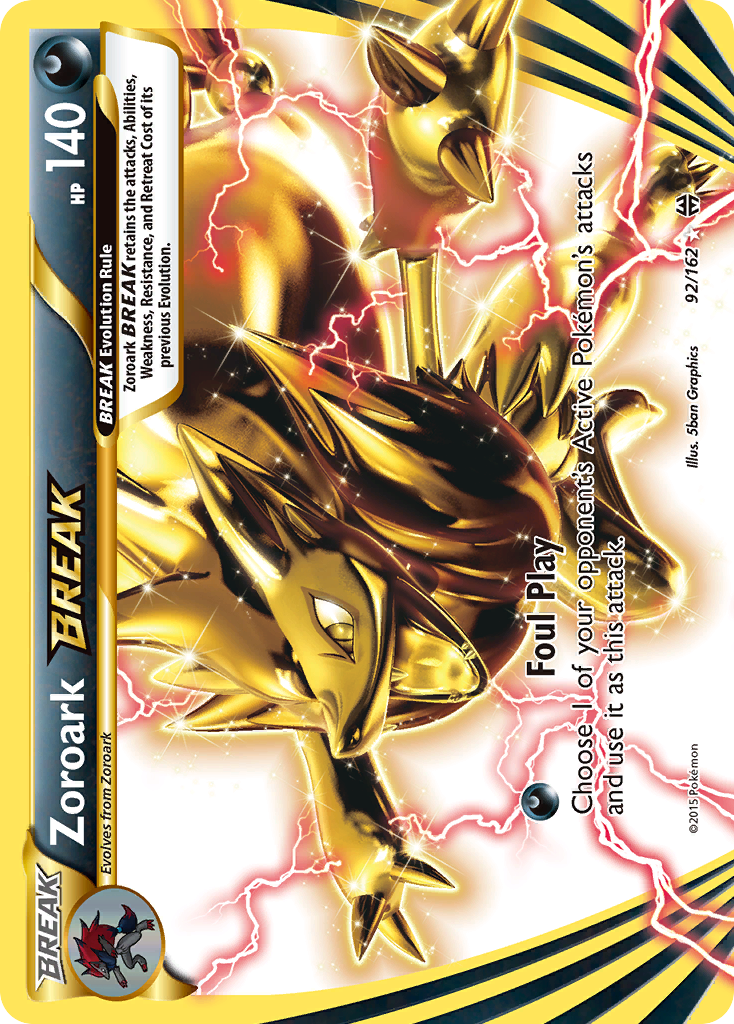 Zoroark BREAK (92/162) [XY: BREAKthrough] | Good Games Adelaide SA
