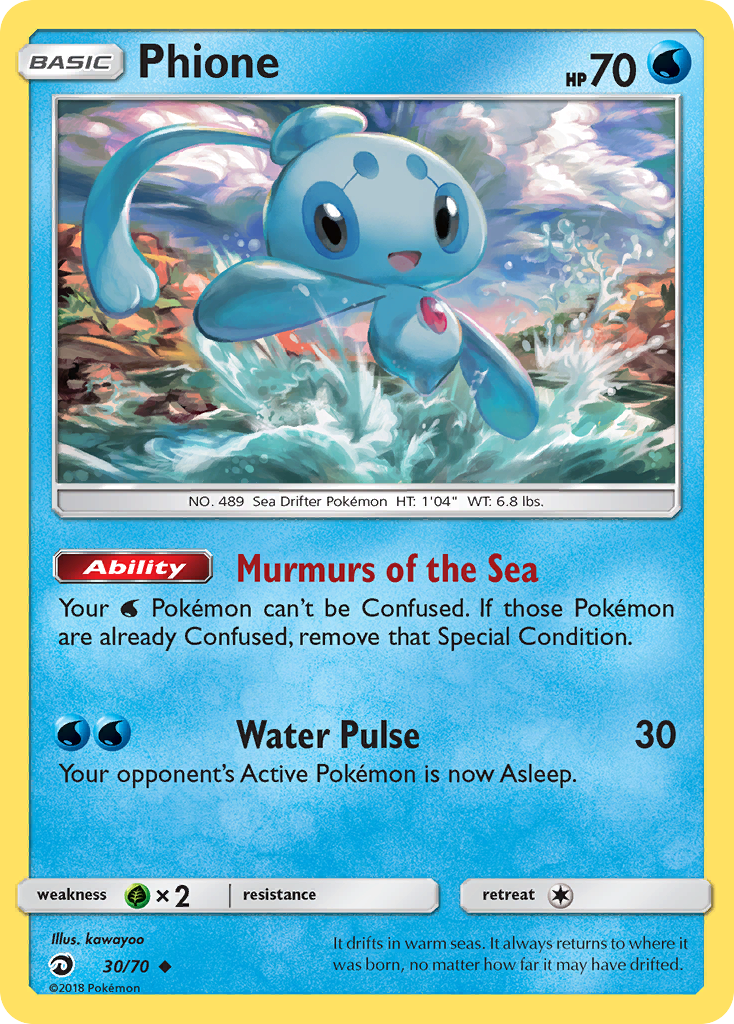 Phione (30/70) [Sun & Moon: Dragon Majesty] | Good Games Adelaide SA