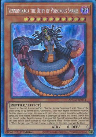 Vennominaga the Deity of Poisonous Snakes (Collector's Rare) [ANGU-EN041] Collector's Rare | Good Games Adelaide SA