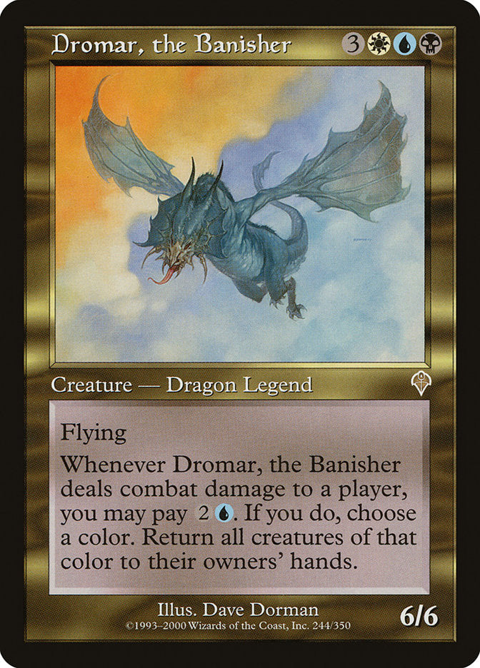 Dromar, the Banisher 244 (Invasion)  - Foil | Good Games Adelaide SA