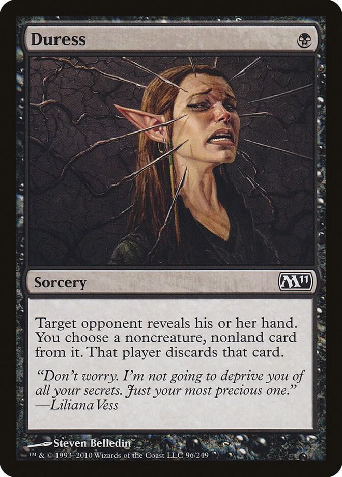 Duress 96 (Magic 2011 (M11))  - Foil | Good Games Adelaide SA