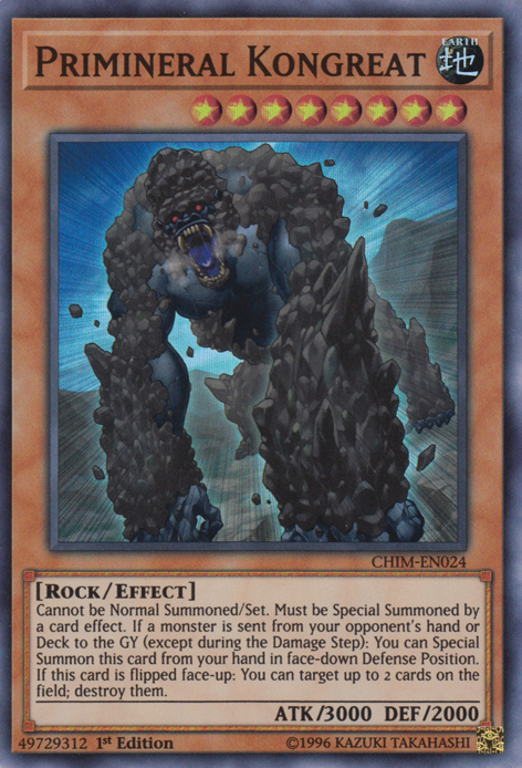 Primineral Kongreat [CHIM-EN024] Super Rare | Good Games Adelaide SA