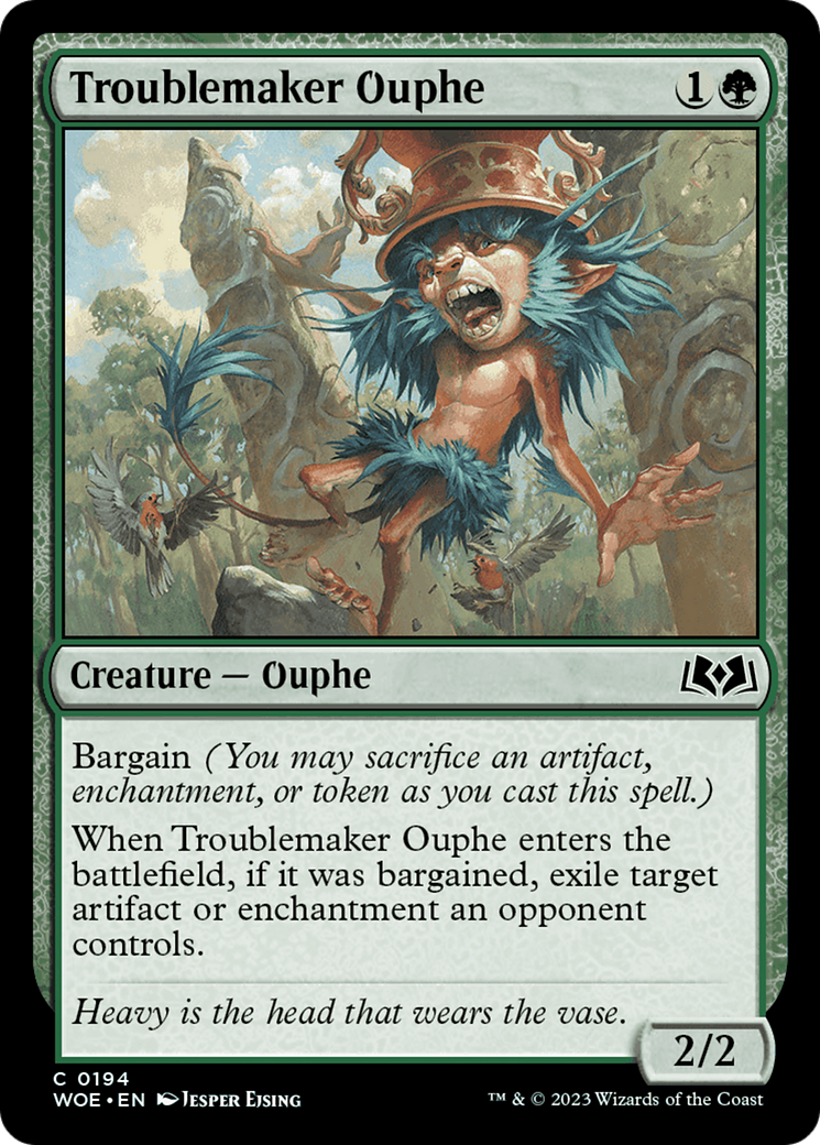 Troublemaker Ouphe [Wilds of Eldraine] | Good Games Adelaide SA