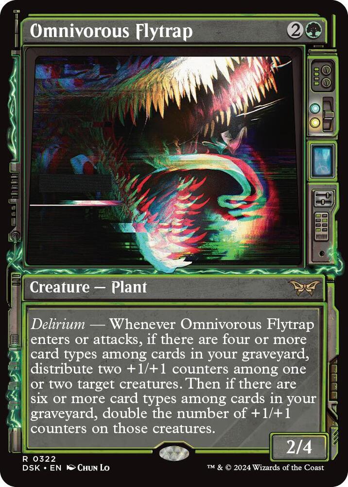 Omnivorous Flytrap 322 (Duskmourn: House of Horror)  | Good Games Adelaide SA