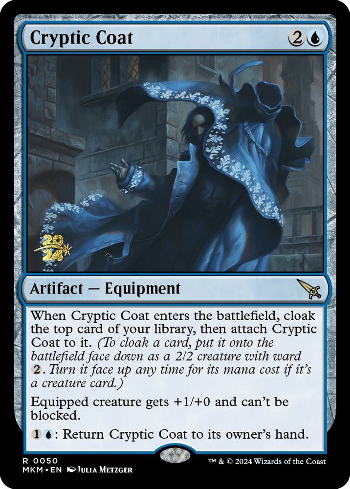 Cryptic Coat 50 (Prerelease Cards)  - Foil | Good Games Adelaide SA