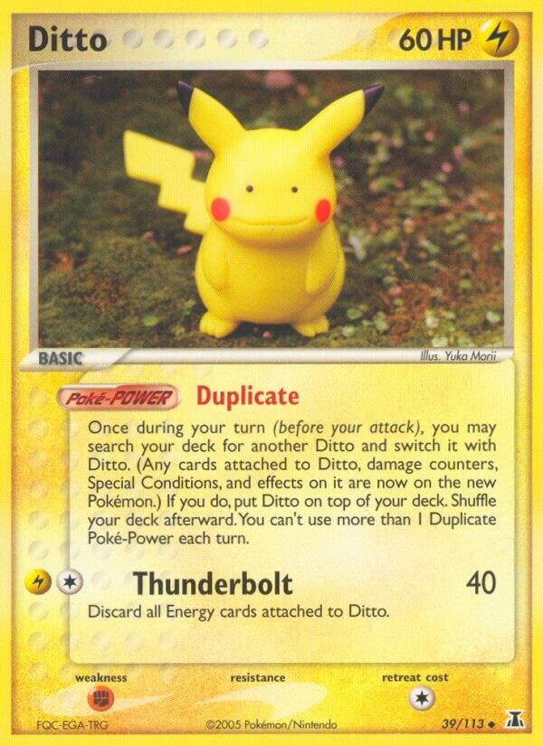 Ditto Pikachu 39/113 (Delta Species)  - Reverse Holofoil | Good Games Adelaide SA