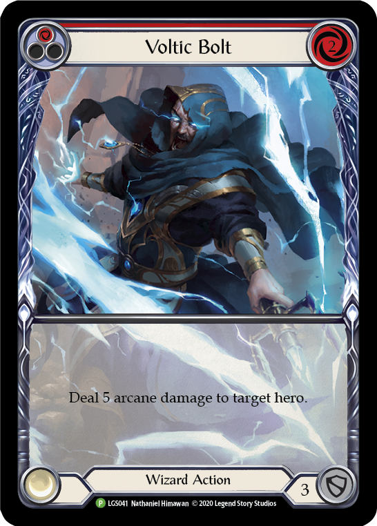 Voltic Bolt (Red) [LGS041] (Promo)  Rainbow Foil | Good Games Adelaide SA