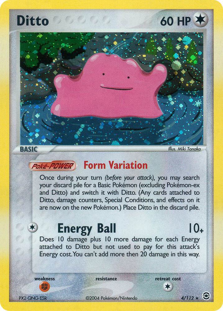 Ditto 4/112 (FireRed & LeafGreen)  | Good Games Adelaide SA