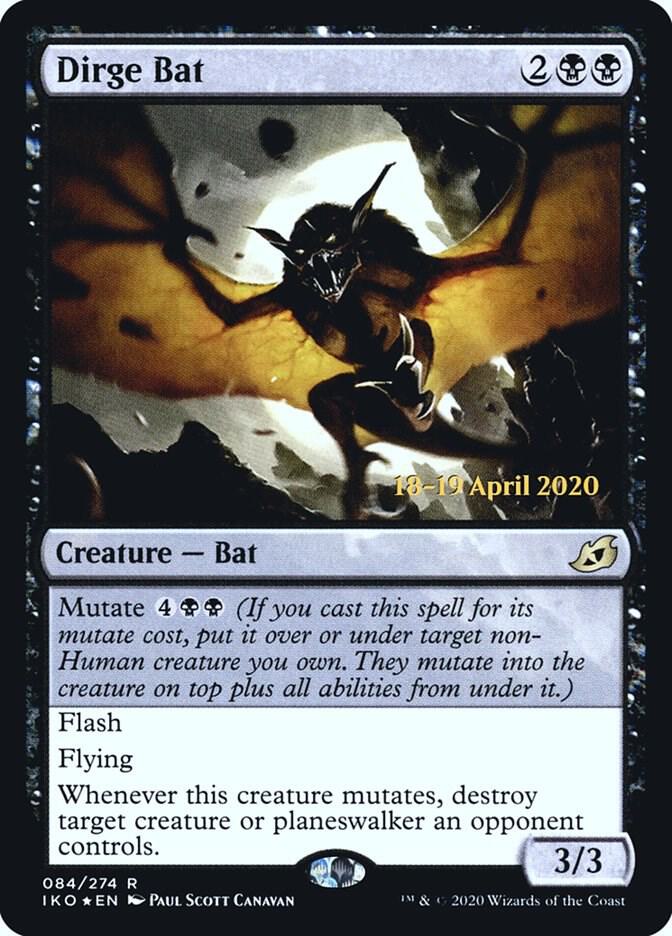 Dirge Bat 84 (Prerelease Cards)  - Foil | Good Games Adelaide SA