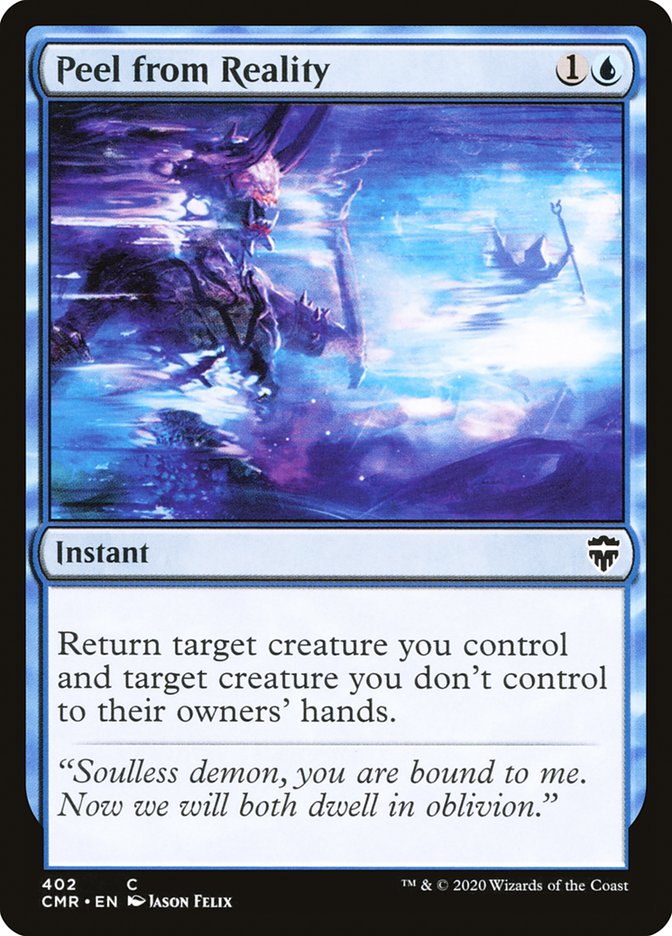 Peel from Reality [Commander Legends] | Good Games Adelaide SA