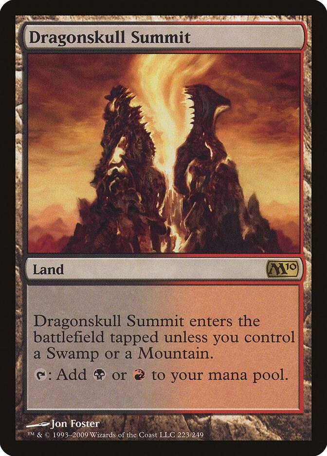 Dragonskull Summit 223/249 (Magic 2010 (M10))  - Foil | Good Games Adelaide SA