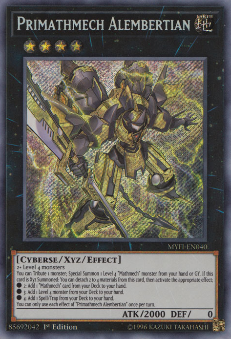Primathmech Alembertian [MYFI-EN040] Secret Rare | Good Games Adelaide SA