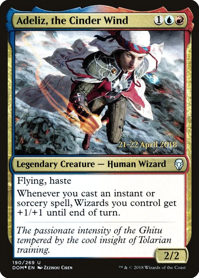 Adeliz, the Cinder Wind 190 (Prerelease Cards)  - PreRelease Foil | Good Games Adelaide SA