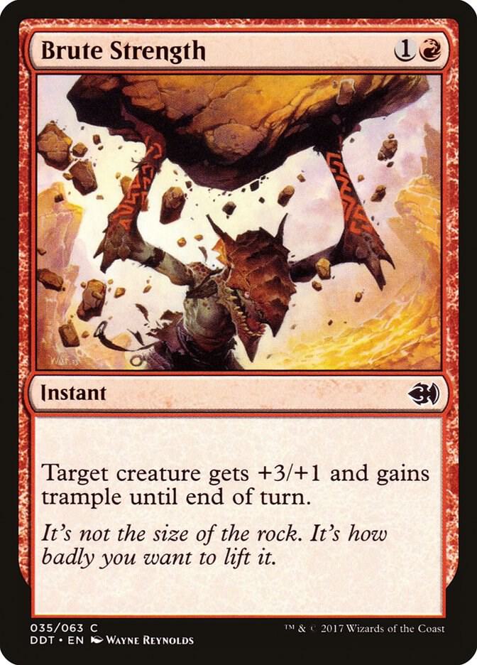 Brute Strength 35 (Duel Decks: Merfolk vs. Goblins)  | Good Games Adelaide SA