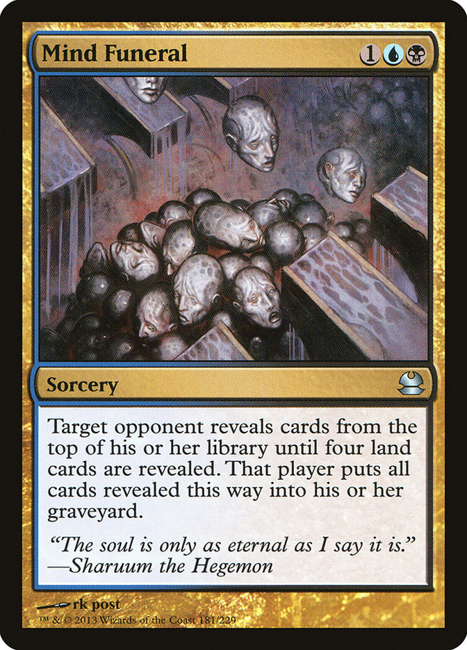 Mind Funeral 181 (Modern Masters)  | Good Games Adelaide SA