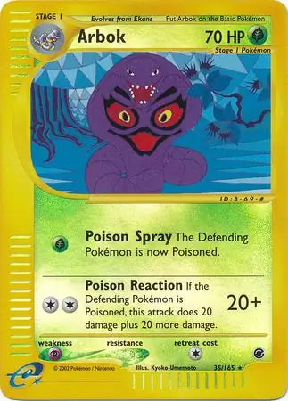 Arbok  035/165 (Expedition)  - Reverse Holofoil | Good Games Adelaide SA