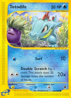 Totodile 134/165 (Expedition)  | Good Games Adelaide SA