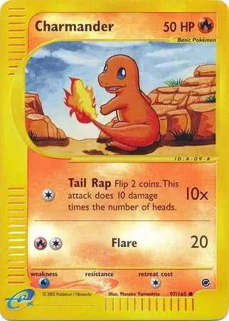 Charmander 097/165 (Expedition)  - Reverse Holofoil | Good Games Adelaide SA