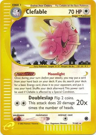 Clefable Duplicate 007/165 (Expedition)  - Holofoil | Good Games Adelaide SA