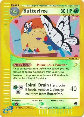 Butterfree  038/165 (Expedition)  - Reverse Holofoil | Good Games Adelaide SA