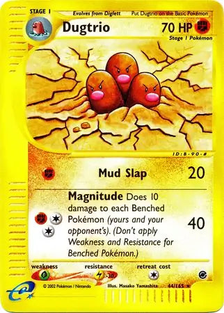 Dugtrio 044/165 (Expedition)  - Reverse Holofoil | Good Games Adelaide SA
