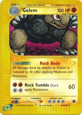 Golem  049/165 (Expedition)  - Reverse Holofoil | Good Games Adelaide SA