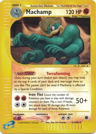 Machamp  051/165 (Expedition)  - Reverse Holofoil | Good Games Adelaide SA