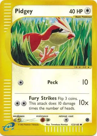 Pidgey 123/165 (Expedition)  - Reverse Holofoil | Good Games Adelaide SA