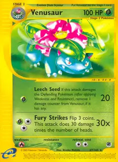 Venusaur 067/165 (Expedition)  | Good Games Adelaide SA
