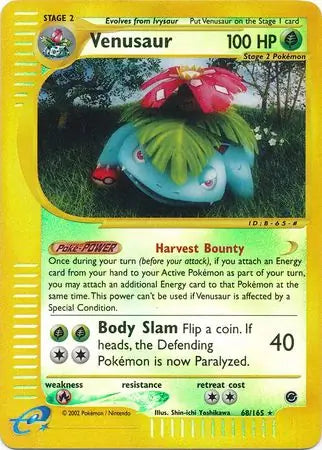 Venusaur  068/165 (Expedition)  - Reverse Holofoil | Good Games Adelaide SA