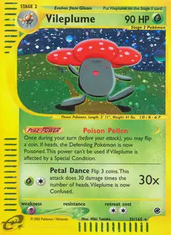 Vileplume 031/165 (Expedition)  - Holofoil | Good Games Adelaide SA