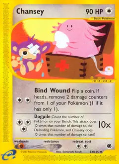 Chansey 072/165 (Expedition)  | Good Games Adelaide SA